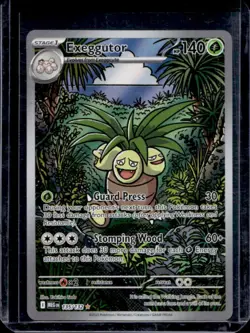 2025 Pokemon Mega Evolution Exeggutor Illustration Rare #135/132 - Image 1