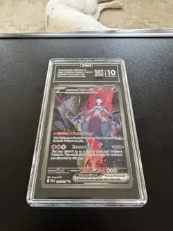Pokemon Team Rockets Mewtwo EX 231/182 TAG Grading 10(961) - Image 2