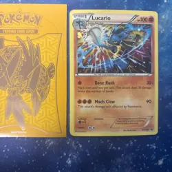 Lucario - XY140 - Holo Rare Promo Pokemon XY Promos MP - Image 1