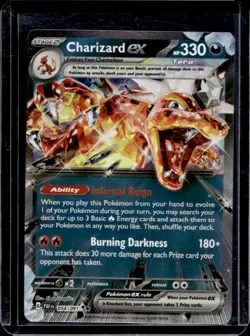 2024 Pokemon Paldean Fates Charizard ex #054/091 - Image 1