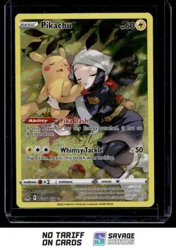 2022 Pokemon SWSH Lost Origin Trainer Gallery Pikachu #TG05/TG30 - Image 1