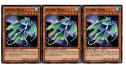 Yugioh- 3X Aurora Wing - Common - Unlimited - LTGY-EN013 - Near Mint - Image 1