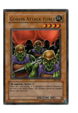 Yugioh- 1X Goblin Attack Force - Ultra Rare - Unlimited - PSV-094 - Light Play - Image 1