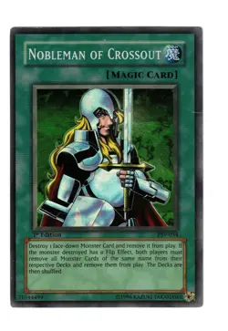 Yugioh- 1X Nobleman of Crossout - Super Rare - 1st Edition - PSV-034 - HP - Image 1