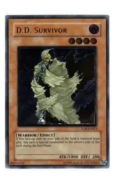 Yugioh- 1X D.D. Survivor - Ultimate Rare - Unlimited - TLM-EN023 - Light Play - Image 1