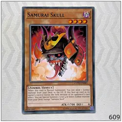 Samurai Skull - COTD-EN081 - Common Unlimited Yugioh - Image 1