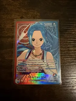 One Piece EB03-001 Nefeltari Vivi (L) Leader Alt Art Heroines Edition Alternate - Image 1