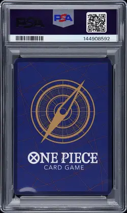 2025 ONE PIECE OP13-CARRYING ON HIS WILL #118 MONKEY D. LUFFY RED MANGA PSA 10 - Image 2
