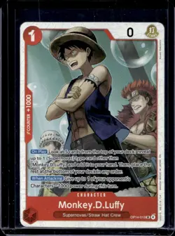 2026 One Piece Azure Sea's Seven Monkey D. Luffy #OP14-013 - Image 1