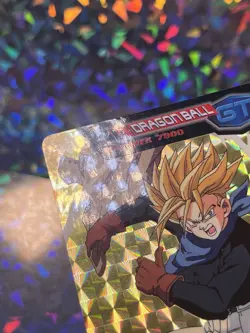 Vintage Dragon Ball GT amada card 94 Trunks Prism MP - Image 2