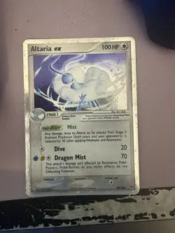 Pokemon Altaria ex 100 HP Rare Holo EX Emerald 90/106 Stage 1 2005 Card - Image 1