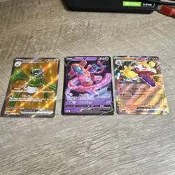 Pokemon TCG Spidops EX, Deoxys V, Skeledirge EX 2023 Holo Lot - 3 Cards - Image 1