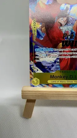 Monkey D. Luffy P-036 Pre-Release Winner Promo One Piece Card Game NM English - Image 3