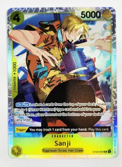 Sanji ST29-004 Parallel Starter Deck Promo One Piece Card English SP HOLO FOIL🔥 - Image 1