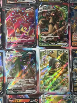Pokemon 16 Card Lot nm V Max Mega Amazing Ex HOLO Rare Hits Only F70 - Image 2