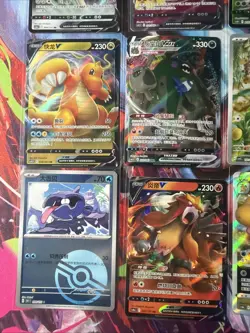 Pokemon 16 Card Lot nm V Max Mega Amazing Ex HOLO Rare Hits Only F70 - Image 4