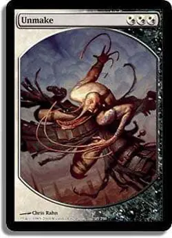 Unmake (Player Rewards Textless) Promo PLD Instant Special MAGIC CARD ABUGames - Image 1