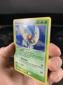 Pokemon Card Ex FireRed LeafGreen Butterfree 2/112 2004 Non Reverse Holo LP - Image 3