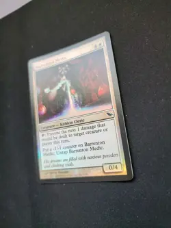 Barrenton Medic FOIL Shadowmoor Mp White Common MAGIC MTG CARD - Image 2