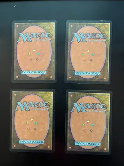 4 x MTG Grave Pact Stronghold - see picts for condition - Image 2