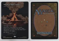Borderless Volcano of Roku's Island Foil Magic Avatar The Last Airbender Eternal - Image 3