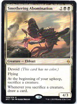 Battle for Zendikar #99 Smothering Abomination - Image 1