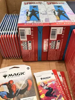 Magic The Gathering MTG Spider-Man Gift Bundle Collector Play Booster Lot - Image 4