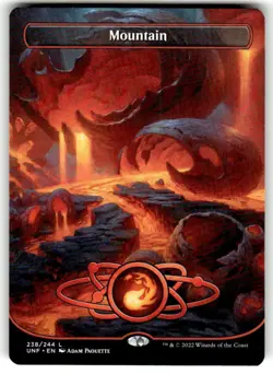 Mountain (238) (Borderless) Unfinity Regular MT GNM - Image 1