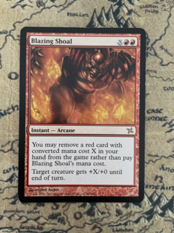 MTG Magic Blazing Shoal NEAR MINT! (Betrayers of Kamigawa) - Image 1