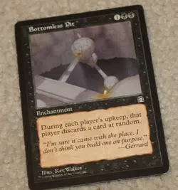1x Bottomless Pit MTG Magic - - Image 1