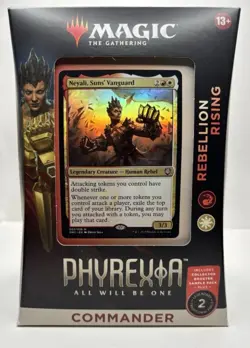 MTG - Phyrexia All Will Be One Commander Deck: REBELLION RISING *New/Sealed* 195166185514 - Image 1