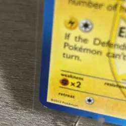 Pokemon Jolteon 34/116 Plasma Freeze Regular Uncommon 90HP EN Team Plasma - Image 3