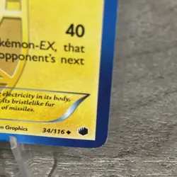 Pokemon Jolteon 34/116 Plasma Freeze Regular Uncommon 90HP EN Team Plasma - Image 4