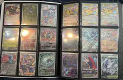Huge 396 card Pokemon binder collection illustration rares full arts and more! - Image 2