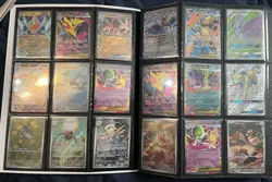 Huge 396 card Pokemon binder collection illustration rares full arts and more! - Image 3