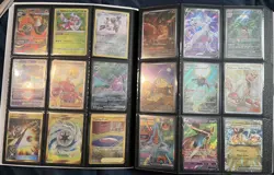Huge 396 card Pokemon binder collection illustration rares full arts and more! - Image 4