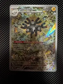 Pokemon TCG Magneton 159 Pokemon Center Stamp Black Star Promo NM - Image 2