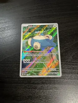 Pokemon TCG Snorlax 051 SV Scarlet & Violet Black Star Promo - Image 1