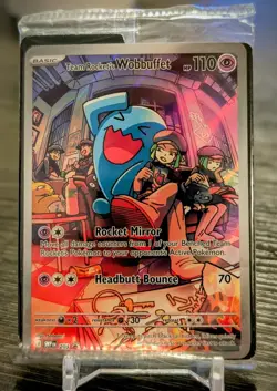 Team Rocket's Wobbuffet 203 - Black Star Promo - SEALED - Pokemon TCG - NM 1 - Image 1