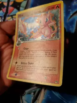 Pokemon Mew Delta Species 3/17 Holo Rare HP Pop Series 5 UPSIDE DOWN BACK ERROR - Image 5