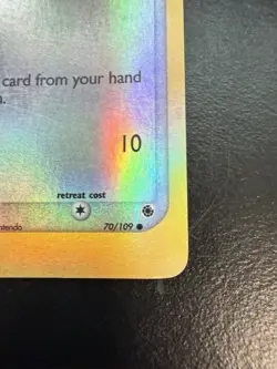 Pokemon TCG Skitty EX Ruby & Sapphire Reverse Holo 70/109 LP Condition - Image 2