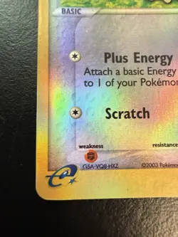 Pokemon TCG Skitty EX Ruby & Sapphire Reverse Holo 70/109 LP Condition - Image 5