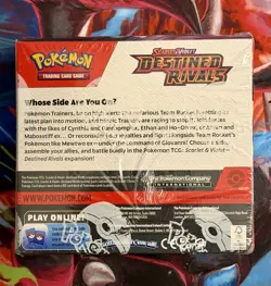 Pokemon Destined Rivals Booster Box - New Factory Sealed - Image 5