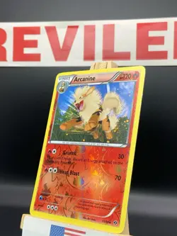 Pokemon Black & White Next Destinies ARCANINE Reverse Holo #13/99 - HP - Image 3
