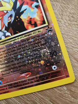 Pokemon TCG Entei Wizards Black Star Promos 34 Holo Promo Promo - SWIRL - Image 2