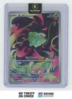 2025 Pokemon Mega Evolution Bulbasaur #133/132 Illustration Rare - Image 1
