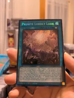 Yu-Gi-Oh! Primite Lordly Lode BLMM-EN172 Secret Rare 1st Edition Light Play YGO - Image 1
