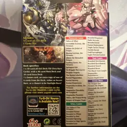 Yugioh 3x The Chronicles Deck The Fallen & The Virtuous No Promo All Foil Ed - Image 2