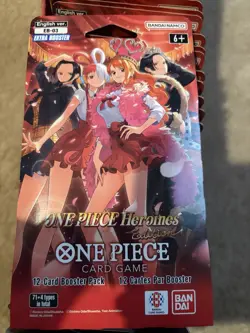 ONE PIECE Heroines EB-03 Lot x50 Sleeved Booster pack English In Hand Tray Inclu - Image 4