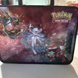 Pokemon Tin Lunchbox with Mixed TCG Cards Pikachu - Image 2